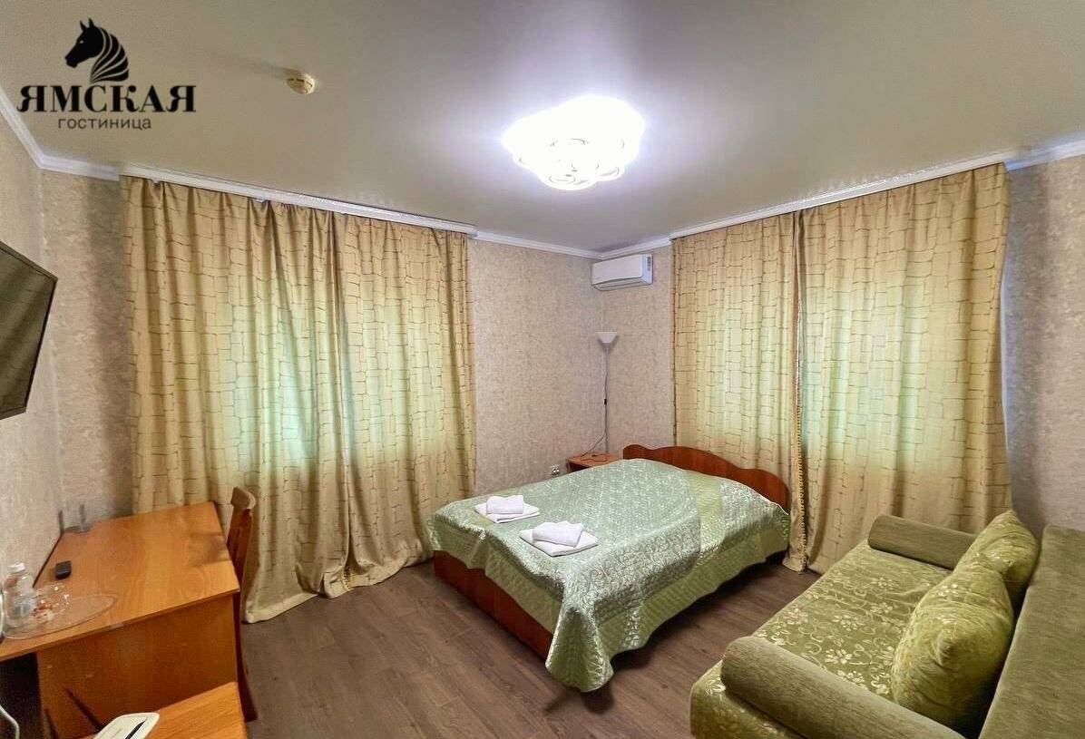 Номер комфорт с 1 двуспальной кроватью
